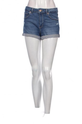 Damskie szorty Bershka, Rozmiar S, Kolor Niebieski, Cena 62,99 zł