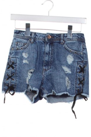 Pantaloni scurți de femei Cropp, Mărime XS, Culoare Albastru, Preț 89,47 Lei