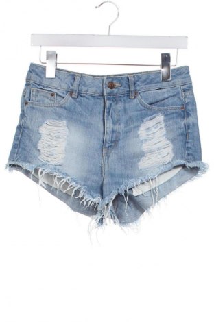 Pantaloni scurți de femei H&M Divided, Mărime S, Culoare Albastru, Preț 50,00 Lei