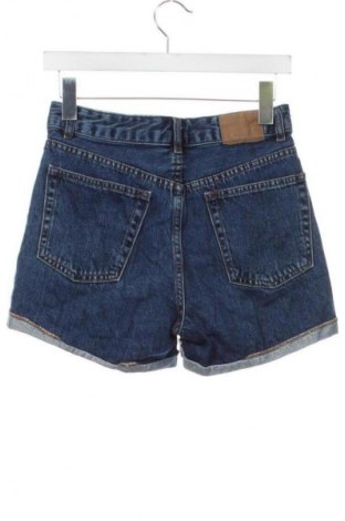 Pantaloni scurți de femei Pull&Bear, Mărime XS, Culoare Albastru, Preț 64,99 Lei