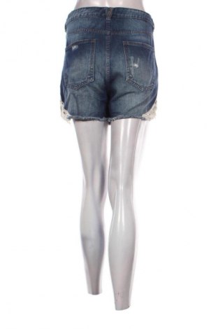 Pantaloni scurți de femei Takko Fashion, Mărime XL, Culoare Albastru, Preț 64,99 Lei