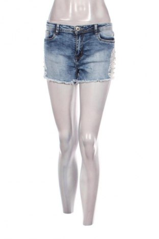 Pantaloni scurți de femei Unbranded, Mărime L, Culoare Albastru, Preț 64,99 Lei