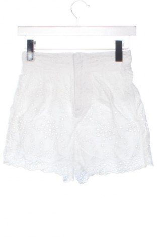 Pantaloni scurți de femei Zara, Mărime XS, Culoare Alb, Preț 81,99 Lei