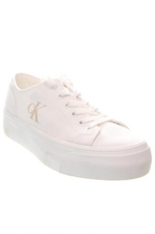 Γυναικεία παπούτσια Calvin Klein Jeans, Μέγεθος 41, Χρώμα Λευκό, Τιμή 50,75 €