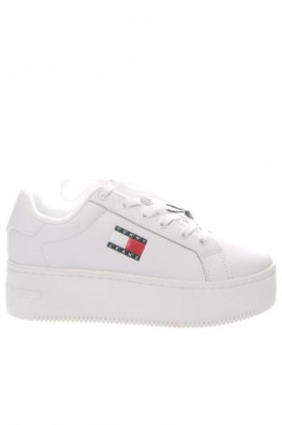 Γυναικεία παπούτσια Tommy Jeans, Μέγεθος 37, Χρώμα Λευκό, Τιμή 129,99 €