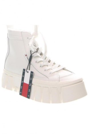 Дамски обувки Tommy Jeans, Размер 38, Цвят Бял, Цена 144,99 лв.