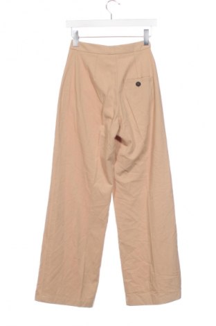 Pantaloni de femei Bershka, Mărime XXS, Culoare Bej, Preț 98,99 Lei