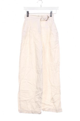 Dámske nohavice Bershka, Veľkosť XS, Farba Kremová, Cena  12,95 €