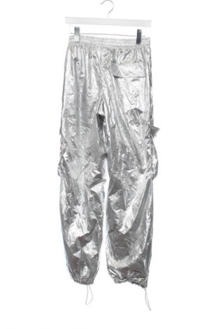 Dámské kalhoty  Bershka, Velikost XS, Barva Stříbrná, Cena  369,00 Kč
