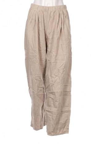 Dámské kalhoty  Bershka, Velikost S, Barva Béžová, Cena  189,00 Kč
