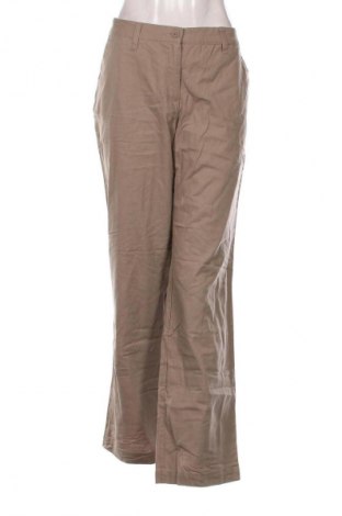 Damskie spodnie Bpc Bonprix Collection, Rozmiar XL, Kolor Beżowy, Cena 95,99 zł