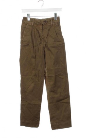 Pantaloni de femei Gant, Mărime XS, Culoare Verde, Preț 253,00 Lei
