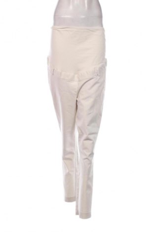 Dámské kalhoty  H&M Mama, Velikost L, Barva Krémová, Cena  259,00 Kč