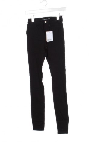 Damskie spodnie Pieces, Rozmiar XS, Kolor Czarny, Cena 203,99 zł