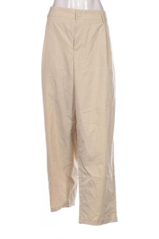 Pantaloni de femei SHEIN, Mărime 3XL, Culoare Bej, Preț 98,99 Lei