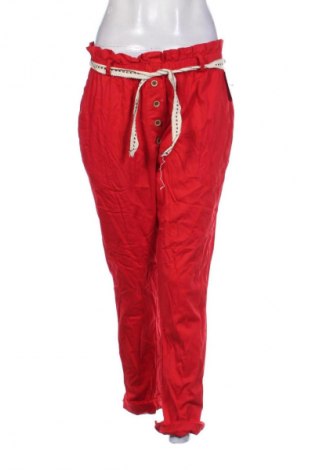 Damskie spodnie Unbranded, Rozmiar S, Kolor Czerwony, Cena 65,99 zł