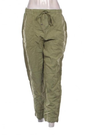 Pantaloni de femei Zara, Mărime S, Culoare Verde, Preț 210,99 Lei