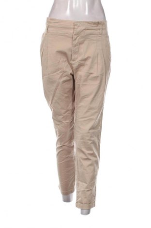 Damenhose Zara, Größe L, Farbe Beige, Preis 18,99 €