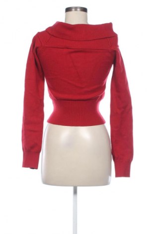 Damski sweter Bershka, Rozmiar M, Kolor Czerwony, Cena 67,41 zł