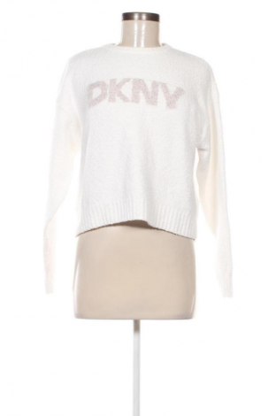 Γυναικείο πουλόβερ DKNY Jeans, Μέγεθος M, Χρώμα Λευκό, Τιμή 142,99 €