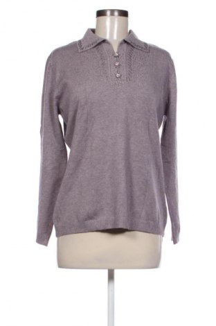Damski sweter Fashion, Rozmiar L, Kolor Fioletowy, Cena 94,38 zł