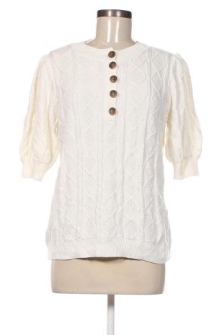 Pulover de femei Free Quent, Mărime XL, Culoare Alb, Preț 139,99 Lei