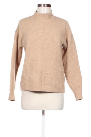 Damski sweter Pieces, Rozmiar S, Kolor Brązowy, Cena 62,07 zł