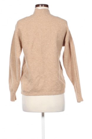 Damski sweter Pieces, Rozmiar S, Kolor Brązowy, Cena 62,07 zł