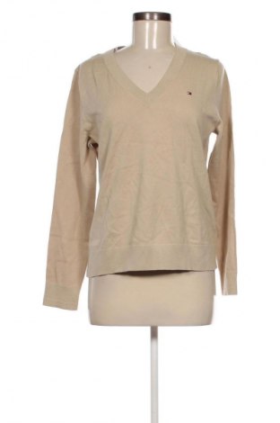 Pulover de femei Tommy Hilfiger, Mărime L, Culoare Bej, Preț 569,99 Lei