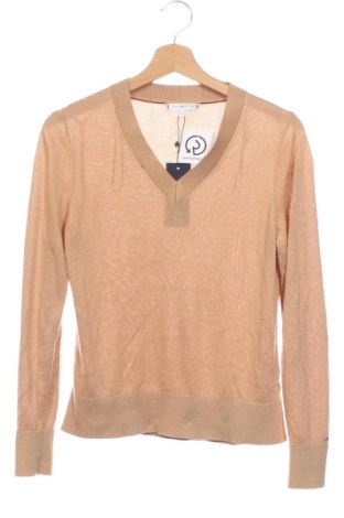 Дамски пуловер Tommy Hilfiger, Размер XS, Цвят Бежов, Цена 159,99 лв.