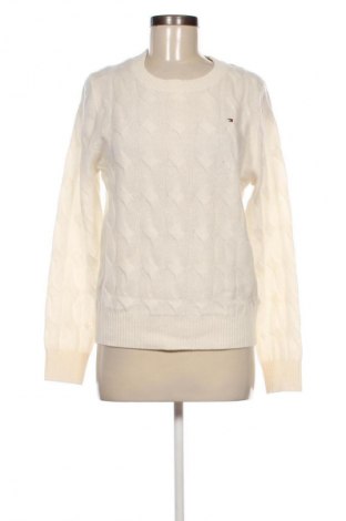Дамски пуловер Tommy Hilfiger, Размер M, Цвят Екрю, Цена 179,99 лв.