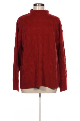 Γυναικείο πουλόβερ Tommy Hilfiger, Μέγεθος L, Χρώμα Κόκκινο, Τιμή 162,99 €