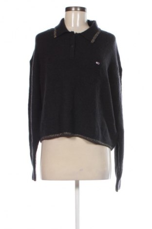 Дамски пуловер Tommy Jeans, Размер XL, Цвят Черен, Цена 69,99 лв.