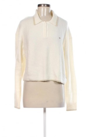 Damenpullover Tommy Jeans, Größe XL, Farbe Ecru, Preis 45,99 €