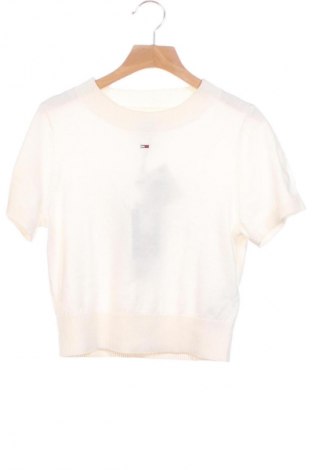 Damenpullover Tommy Jeans, Größe XS, Farbe Ecru, Preis € 132,99