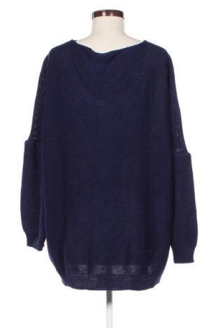 Γυναικείο πουλόβερ Unbranded, Μέγεθος 3XL, Χρώμα Μπλέ, Τιμή 11,99 €