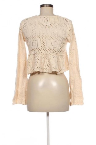 Damski sweter Zara, Rozmiar S, Kolor ecru, Cena 88,99 zł