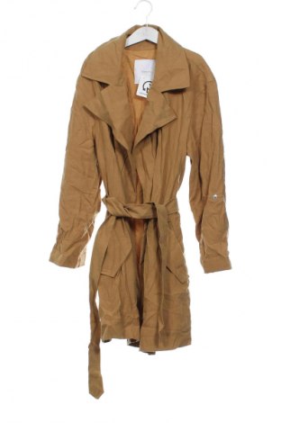 Damen Trench Coat Bershka, Größe XS, Farbe Beige, Preis € 47,99