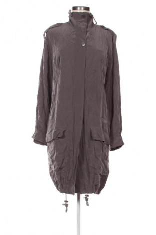 Damen Trenchcoat Kookai, Größe M, Farbe Grau, Preis 107,99 €