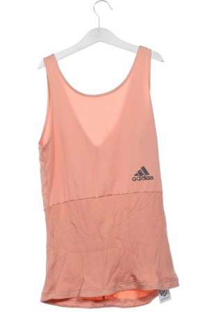 Damen Sporttop Adidas, Größe XS, Farbe Orange, Preis € 17,39