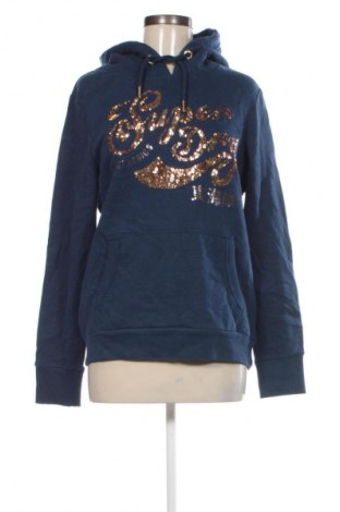 Дамски суичър Superdry, Размер XL, Цвят Син, Цена 47,99 лв.