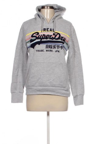 Γυναικείο φούτερ Superdry, Μέγεθος S, Χρώμα Γκρί, Τιμή 28,99 €