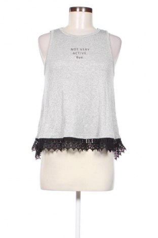 Damski top Bershka, Rozmiar S, Kolor Srebrzysty, Cena 66,39 zł