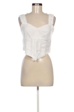 Női top Bershka, Méret L, Szín Fehér, Ár 11 299 Ft