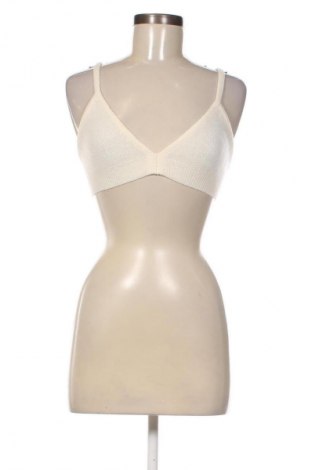 Γυναικείο τοπ Calvin Klein, Μέγεθος S, Χρώμα Εκρού, Τιμή 43,99 €