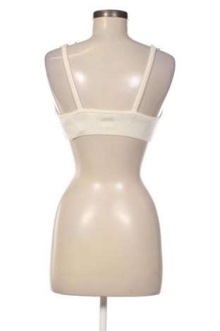 Γυναικείο τοπ Calvin Klein, Μέγεθος S, Χρώμα Εκρού, Τιμή 43,99 €