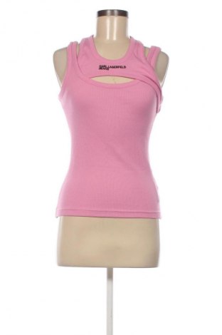 Γυναικείο τοπ Karl Lagerfeld, Μέγεθος M, Χρώμα Ρόζ , Τιμή 97,19 €
