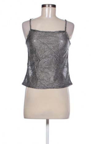 Damski top Unbranded, Rozmiar S, Kolor Srebrzysty, Cena 66,67 zł