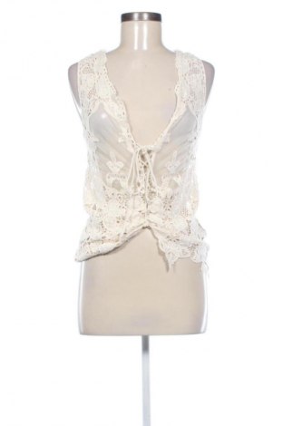 Damski top Unbranded, Rozmiar S, Kolor ecru, Cena 53,99 zł