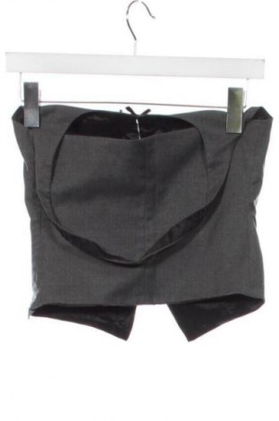 Дамски топ Zara, Размер XS, Цвят Сив, Цена 18,00 лв.